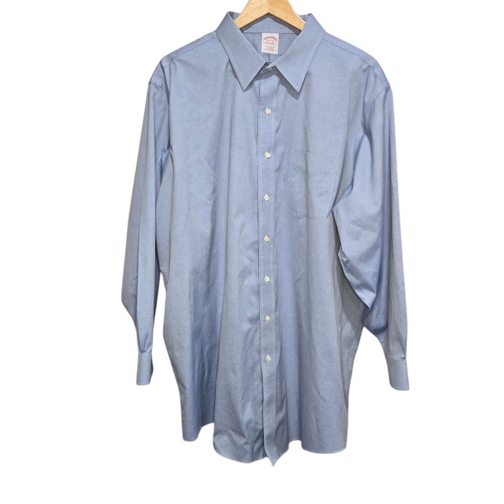 Brooks Brothers Blue Dress Shirt Classic Button-Down